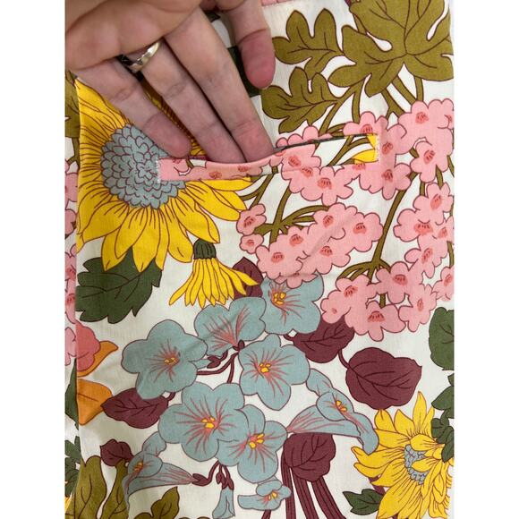 Jules & Leopold Floral Multicolor Pants - Picture 5 of 11